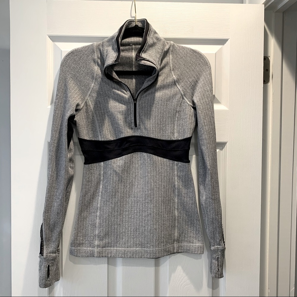 Lululemon Full Tilt 1/2 Zip Pullover- 4 - Picture 1 of 6